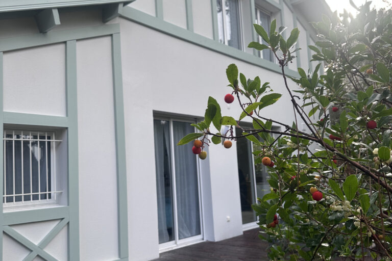 Façade extérieure particulier après